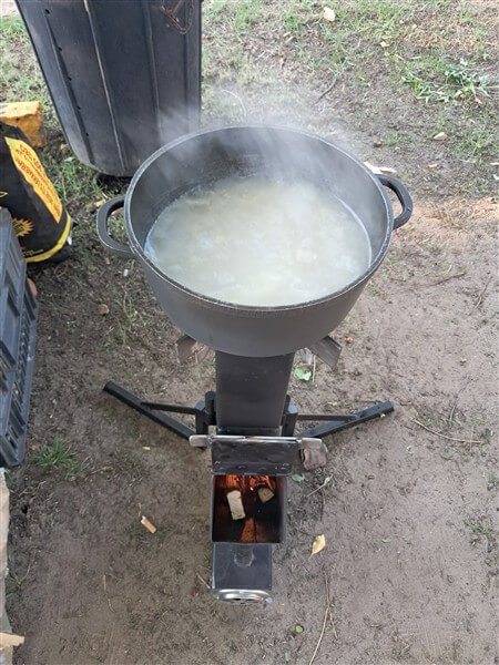 rocket stove image